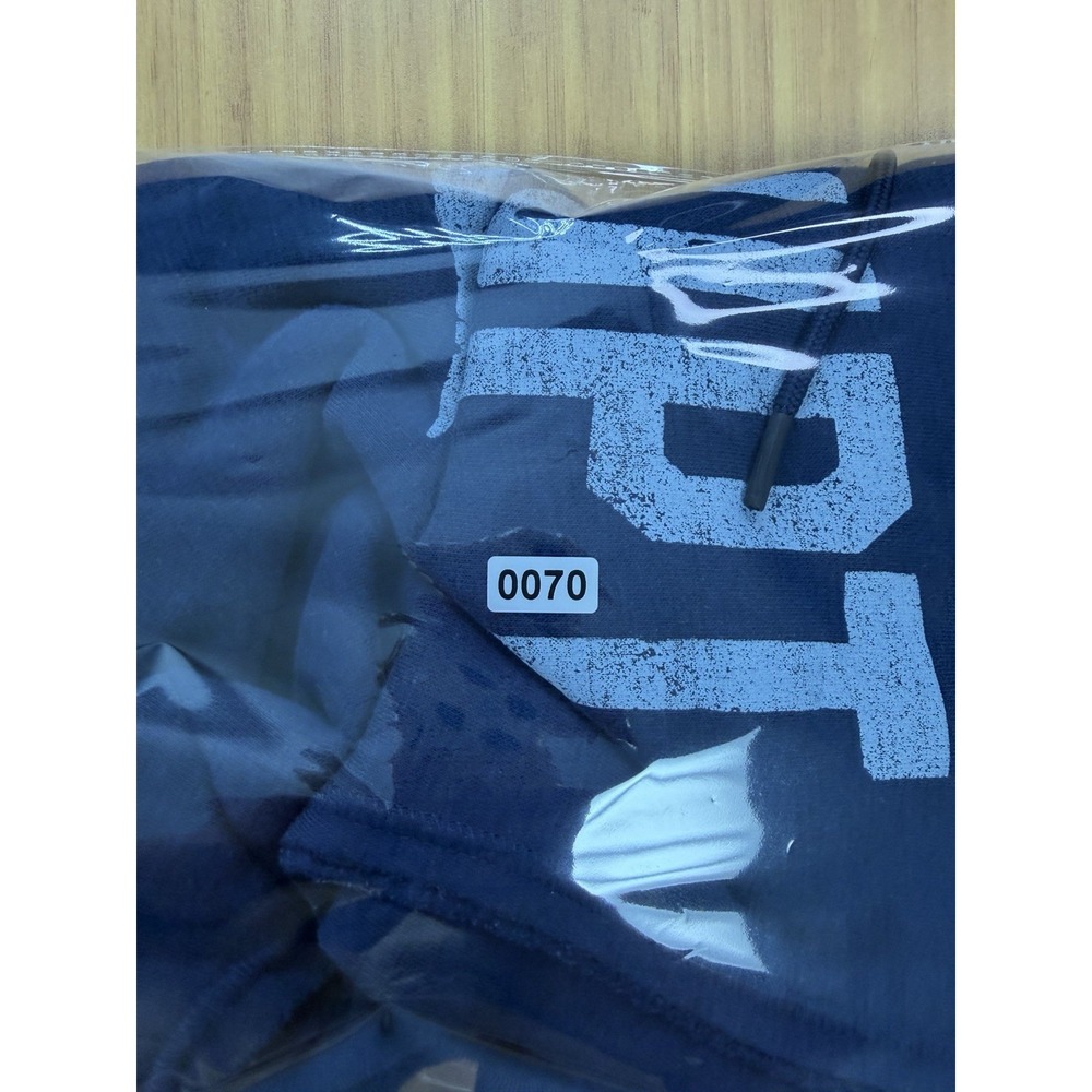 Under Armour Project Rock Sleeveless Hoodie Mens Medium Disrupt Navy - Picture 6 of 6